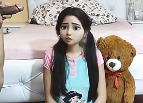 Mi tio pervertido me castiga haciendome cosas en mi cuerpo - el dia en que me aproveche de mi sobrina inocente