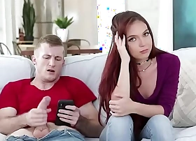 Stepbrother teaching sister with sex